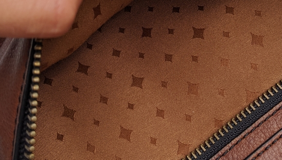 Fossil Explorer Foldover Tote Brown - Picture 7 of 8